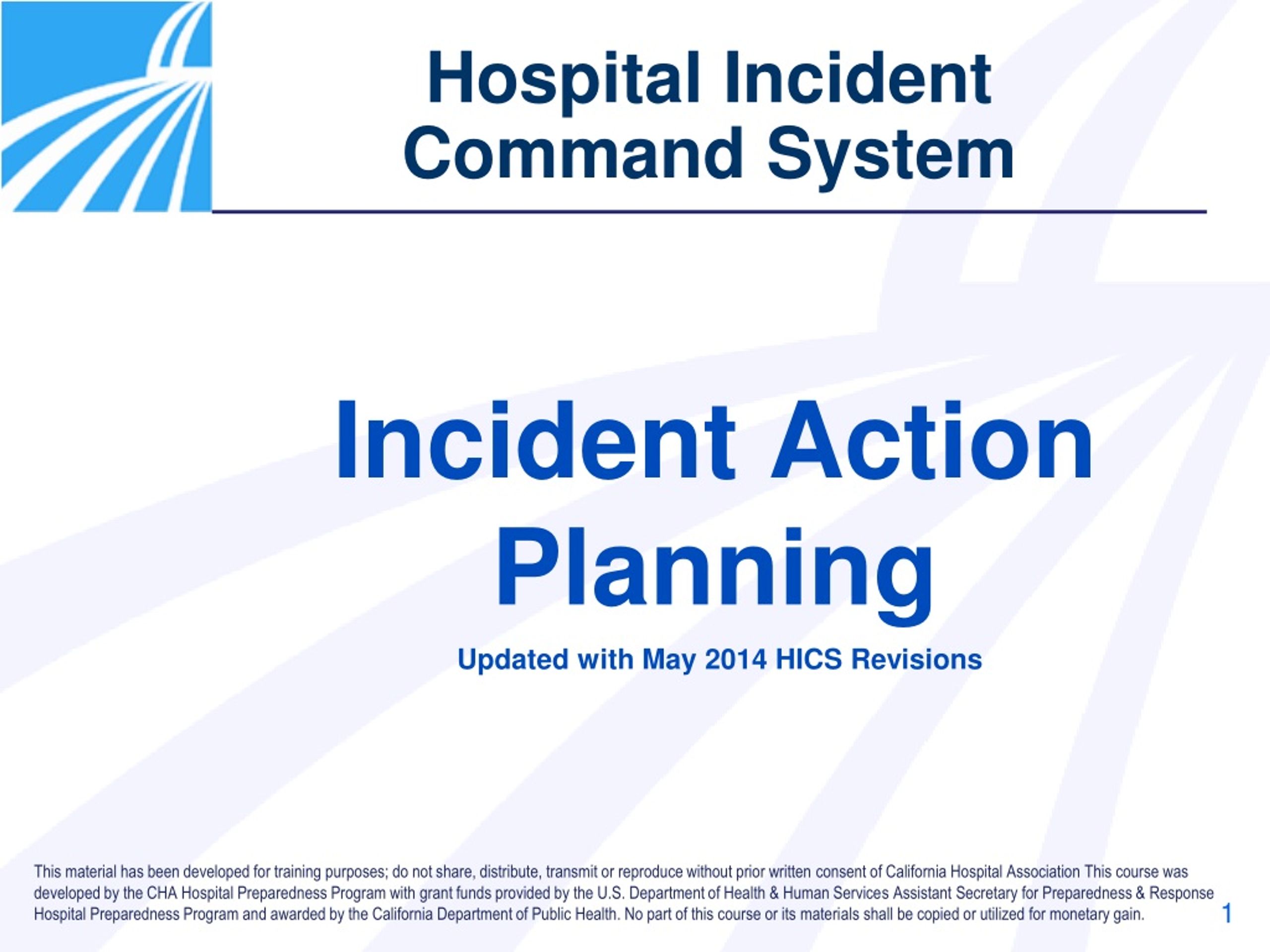 hospital incident command system