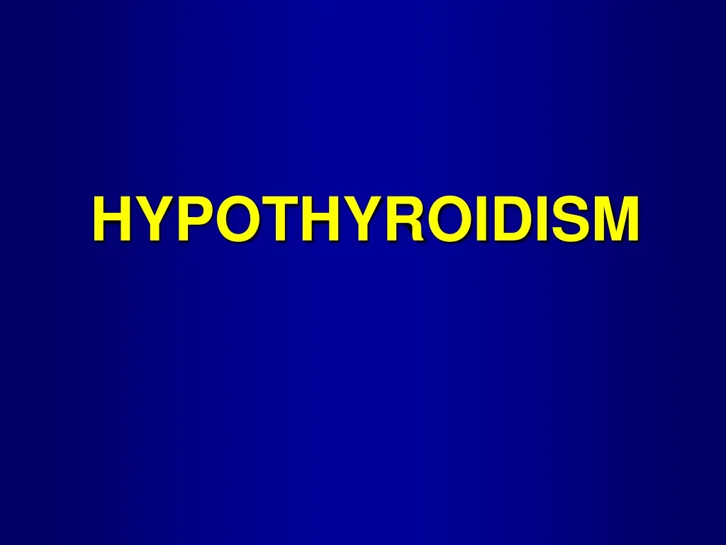hypothyroidism.n cant stay awake
