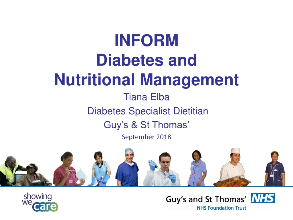 inform diabetes and nutritional management n.