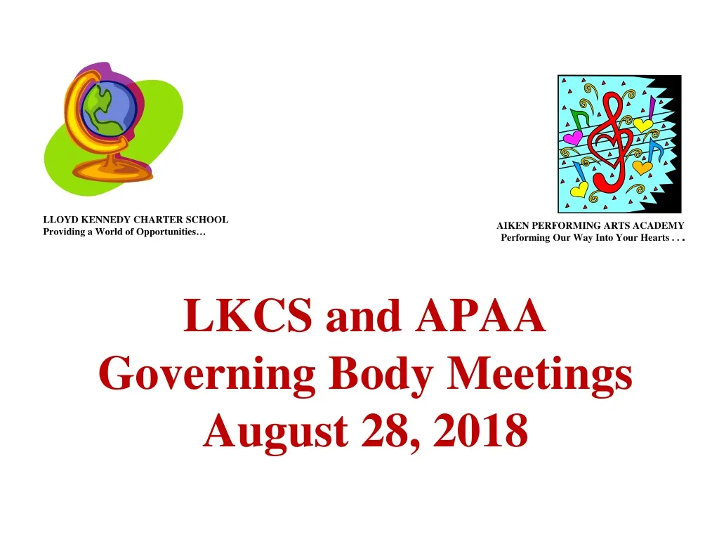 lkcs and apaa governing body meetings august 28 2018 n.
