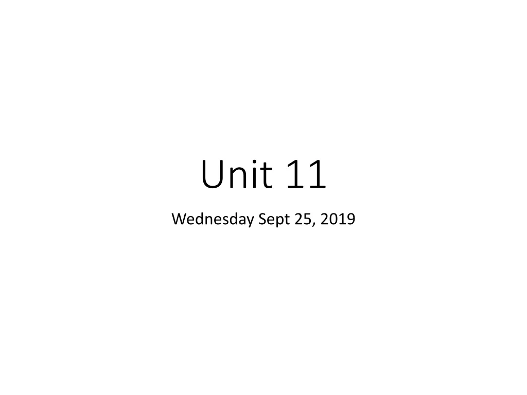 unit 11 n.