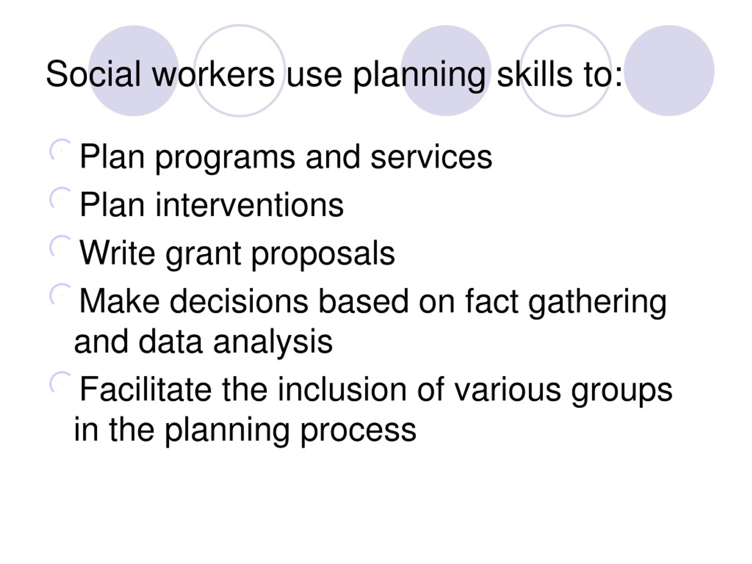 social work business plan