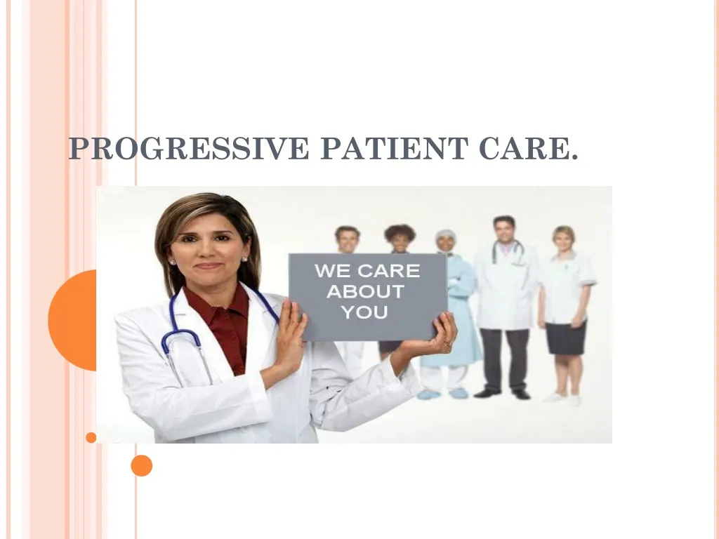 progressive patient care n.