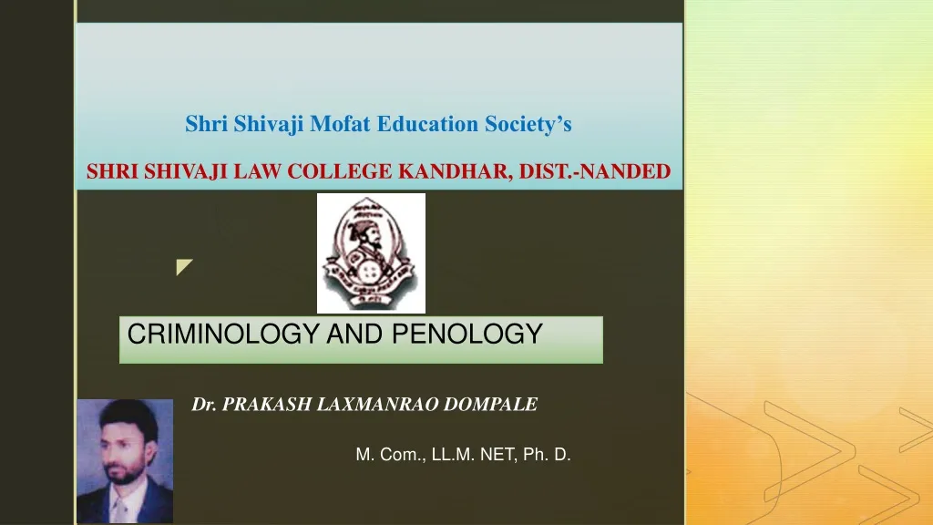 shri shivaji mofat education society s shri shivaji law college kandhar dist nanded n.