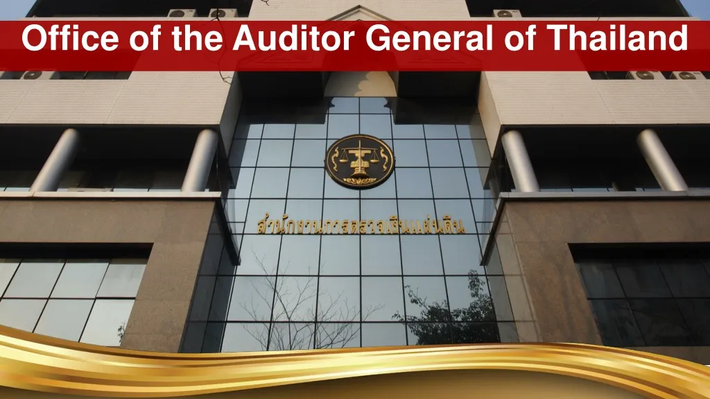 office of the auditor general of thailand n.