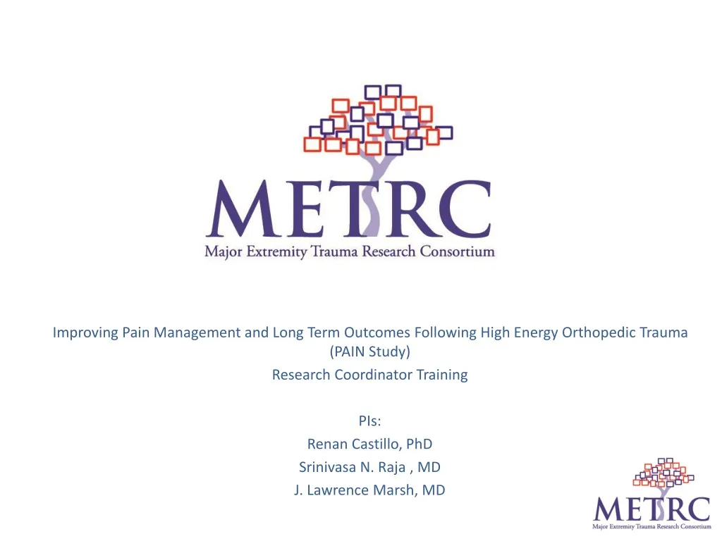 improving pain management and long term outcomes n.