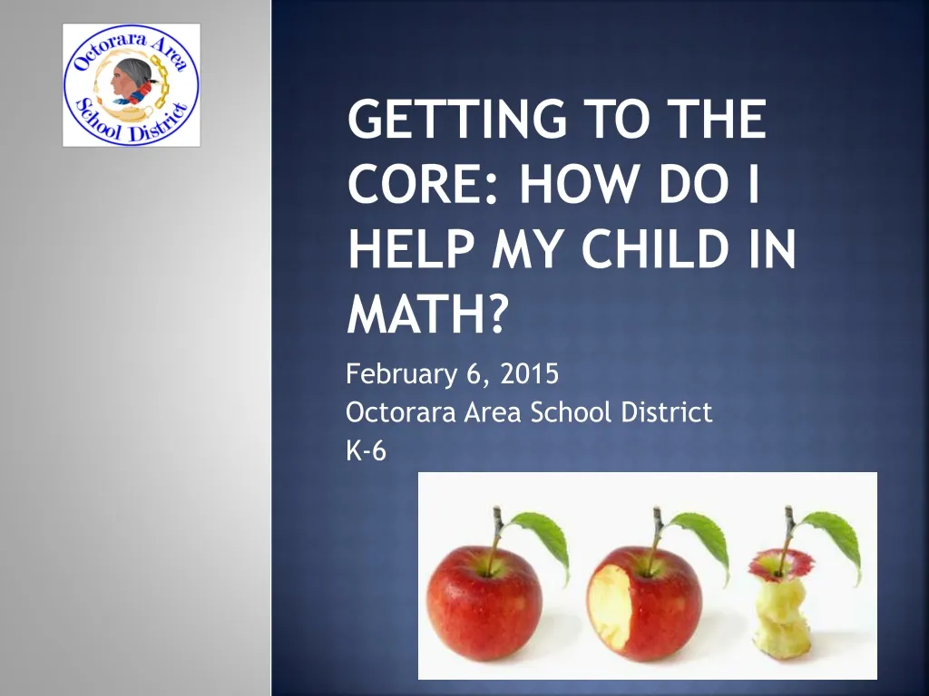 getting to the core how do i help my child in math n.