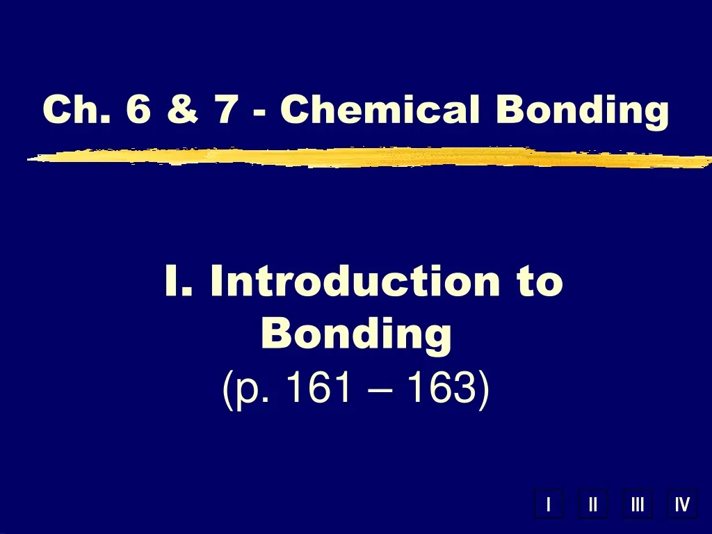 ch 6 7 chemical bonding n.