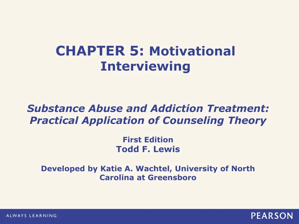 chapter 5 motivational interviewing n.