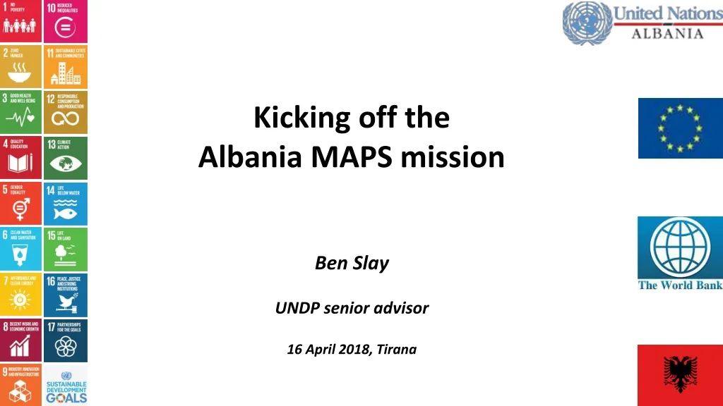 kicking off the albania maps mission n.