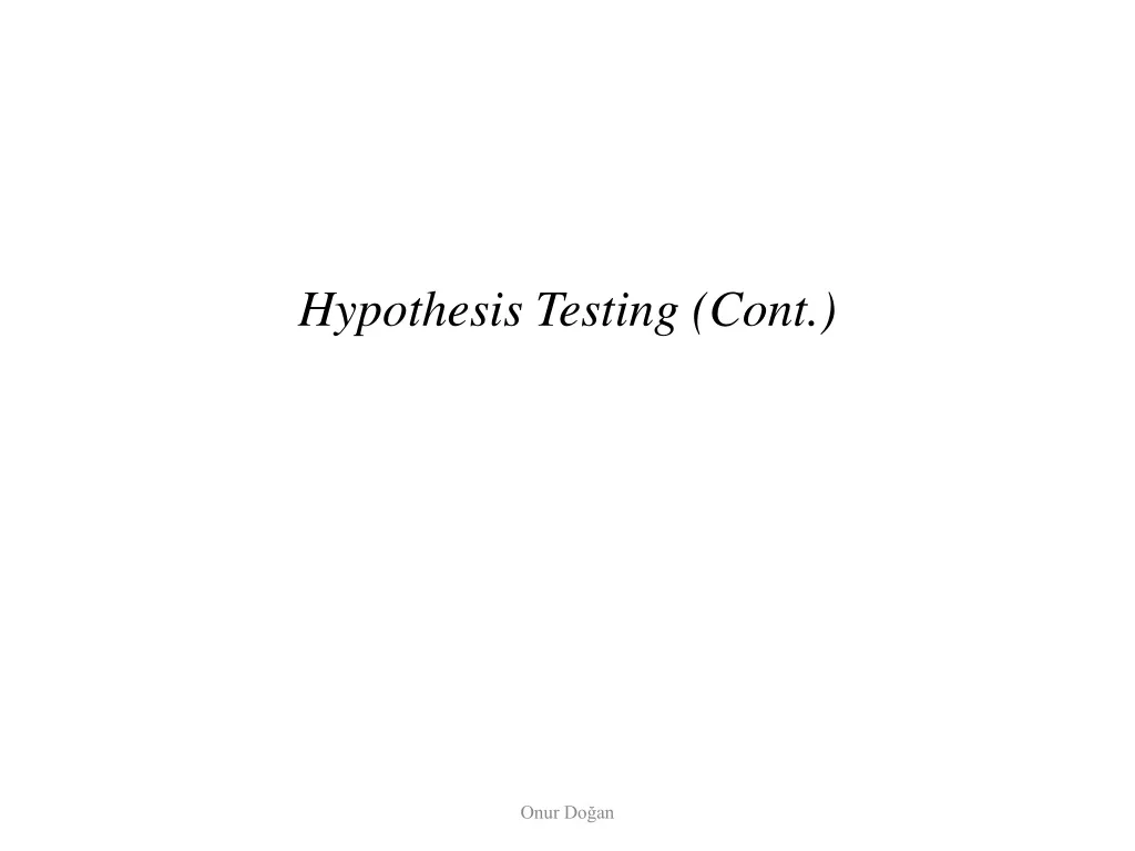 hypothesis test ing cont n.