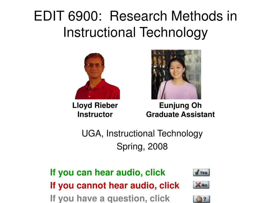 edit 6900 research methods in instructional technology n.