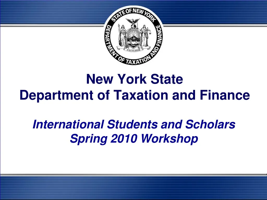 new york state department of taxation and finance n.