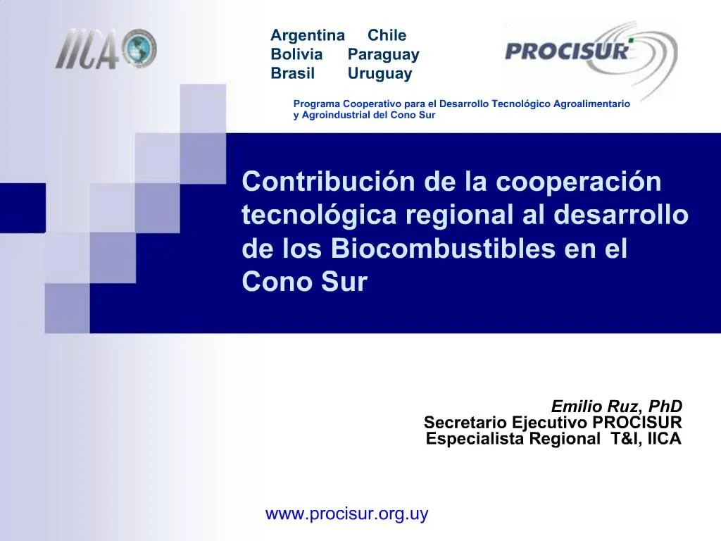 PPT - Contribuci N De La Cooperaci N Tecnol Gica Regional Al Desarrollo ...