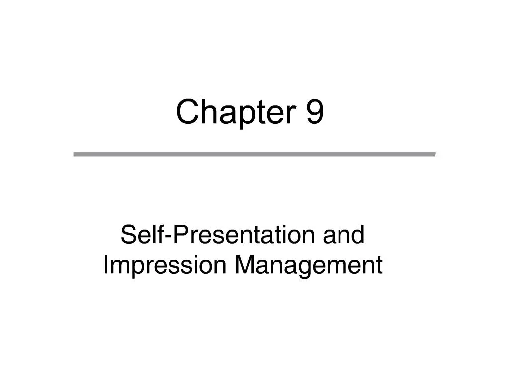 using impression management individuals