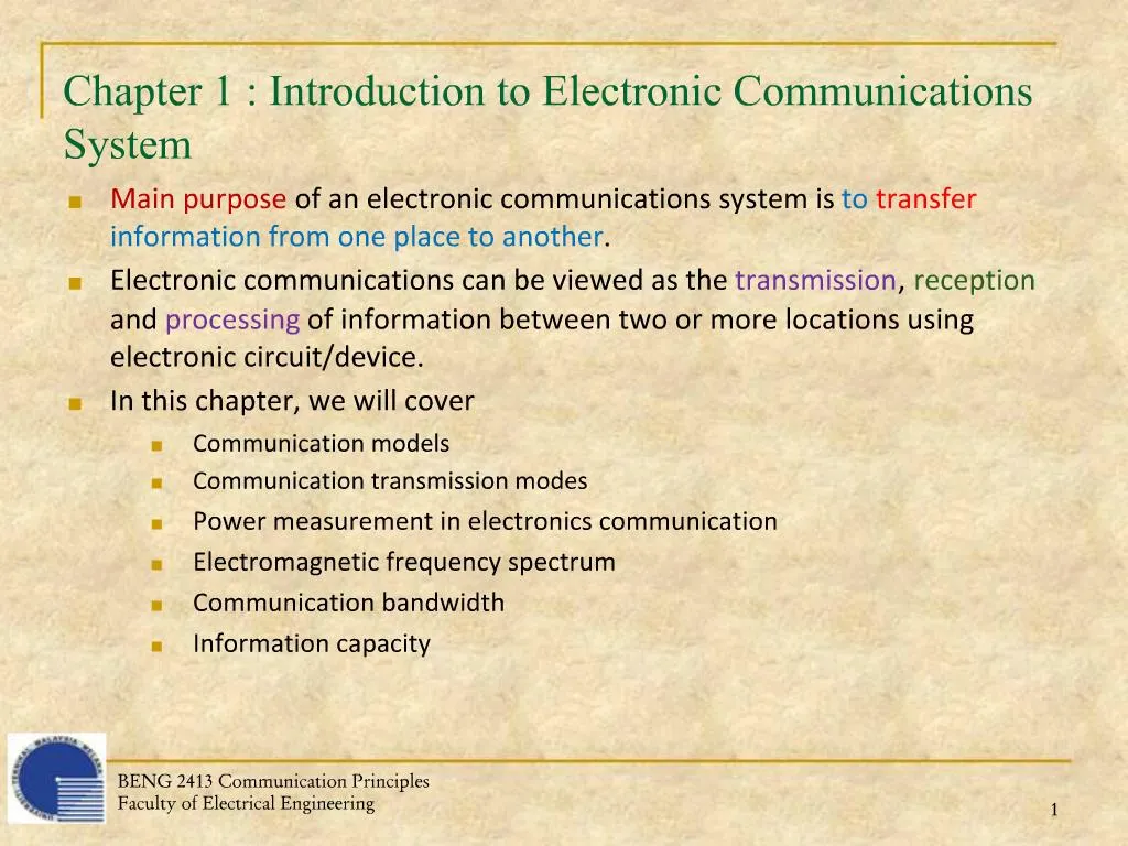 research paper of electronics and communication