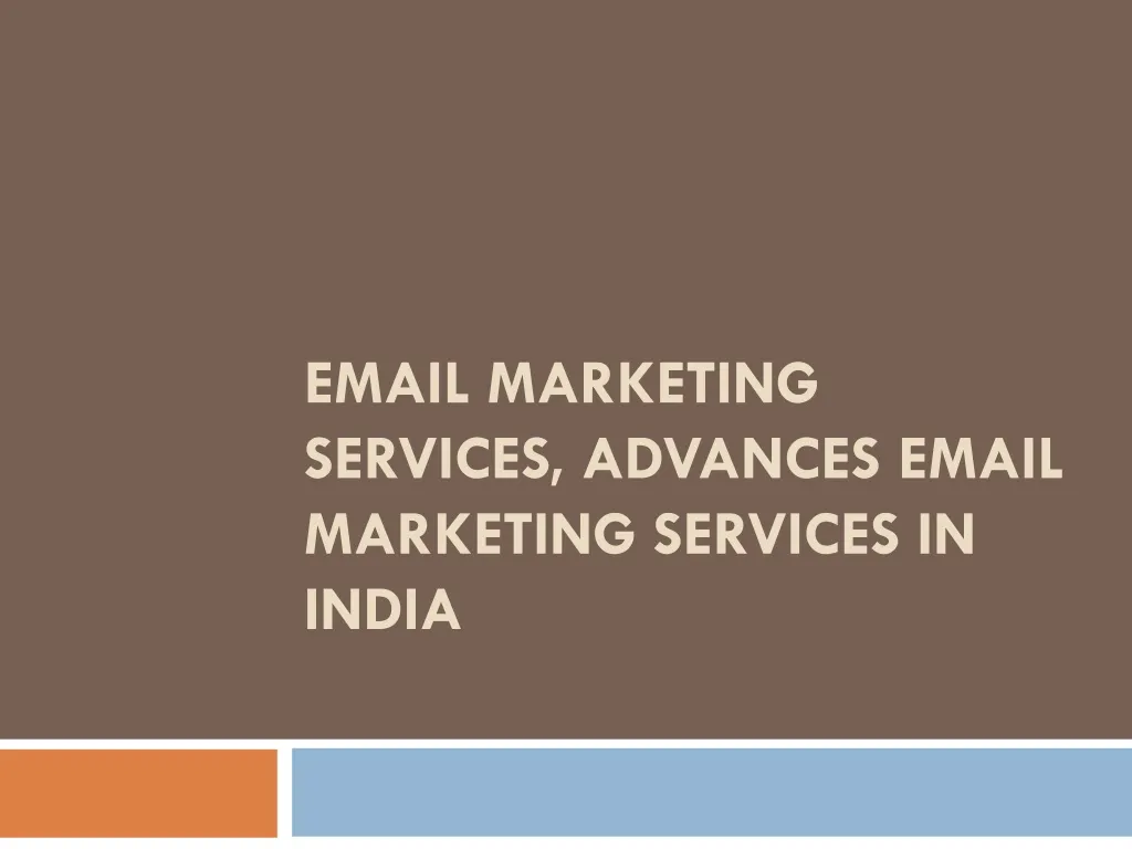 email marketing services advances email marketing services in india n.