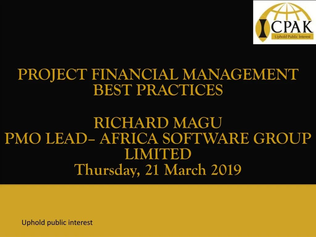 project financial management best practices n.