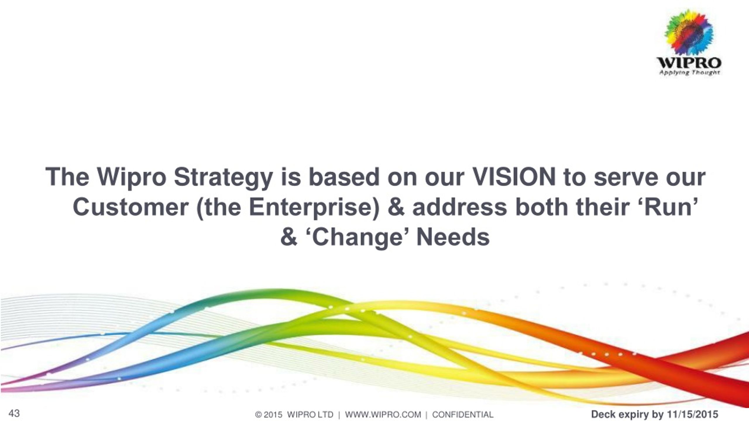 business planning of wipro