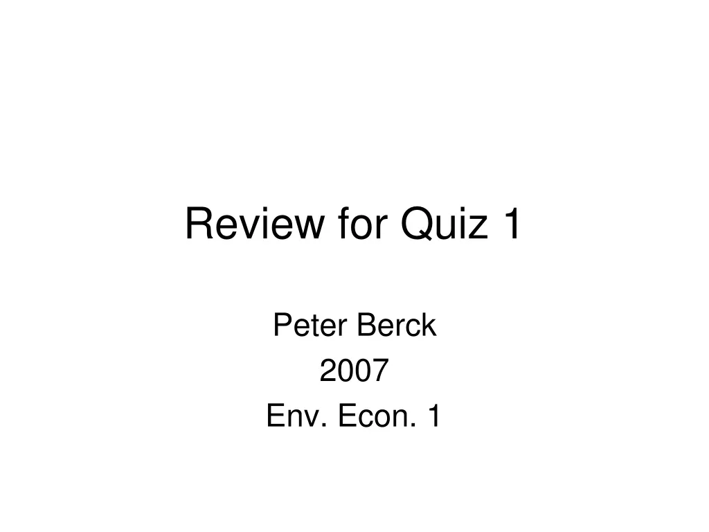 review for quiz 1 n.