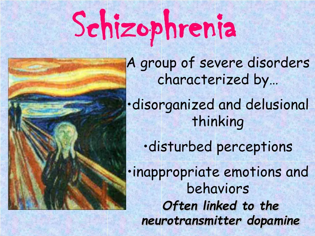 PPT - Schizophrenia PowerPoint Presentation, Free Download - ID:247250