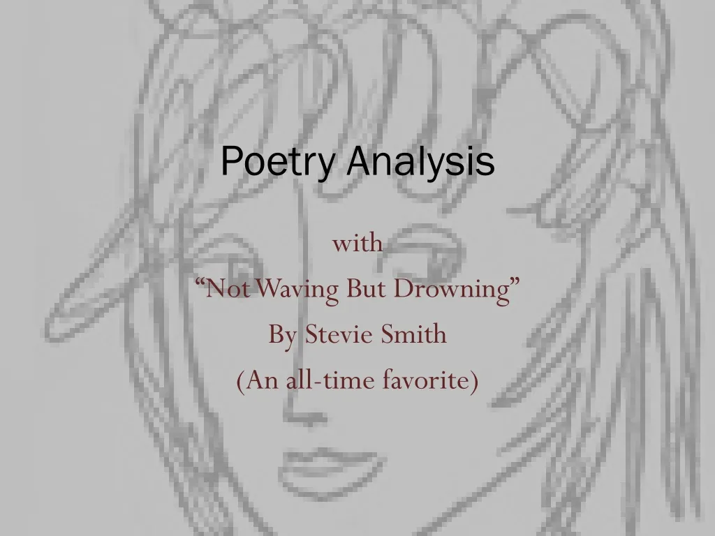 poetry analysis n.