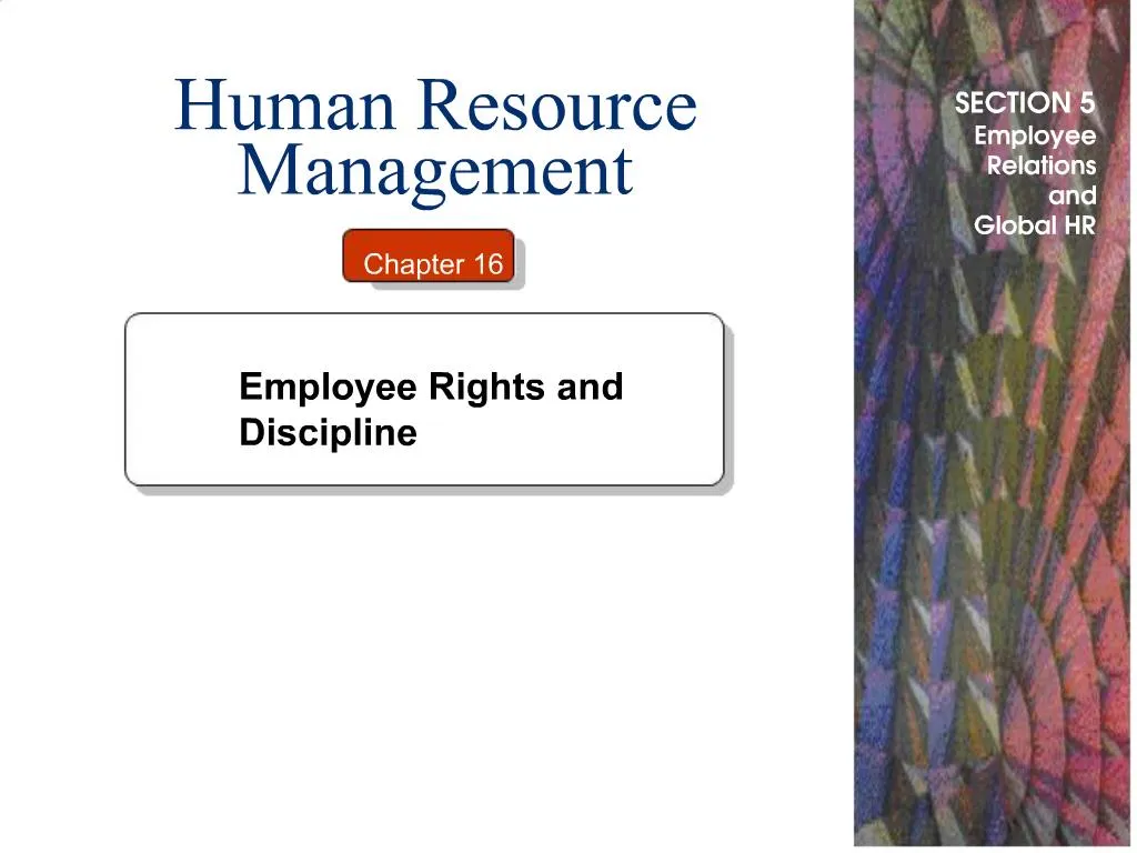 PPT - Human Resource Management PowerPoint Presentation, Free Download - ID:247968