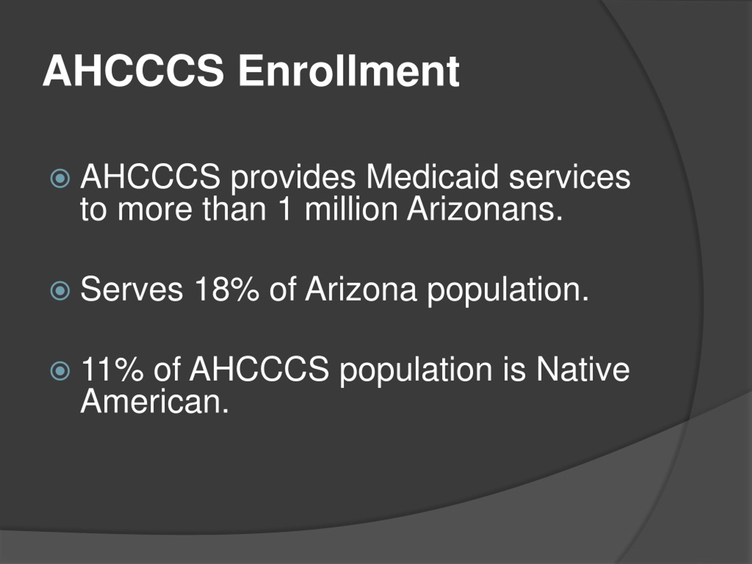 PPT Overview of Arizona Medicaid Services, Due Process Rights, and