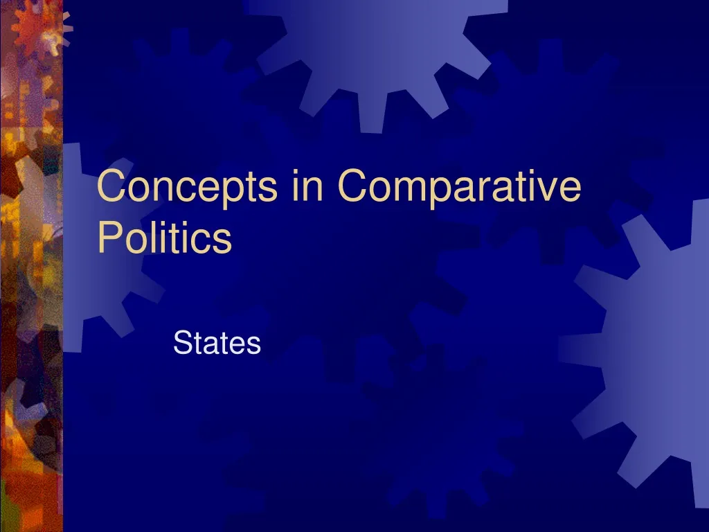 concepts in comparative politics n.