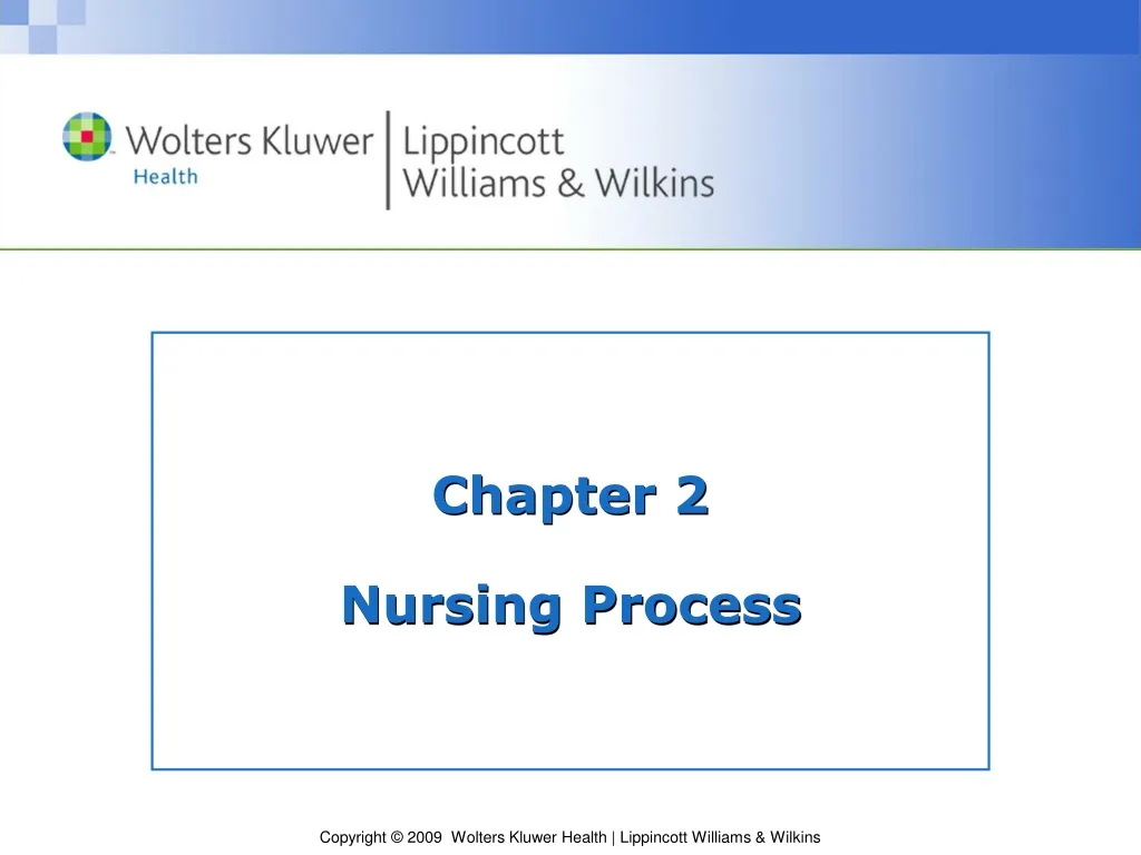 chapter 2 nursing process n.
