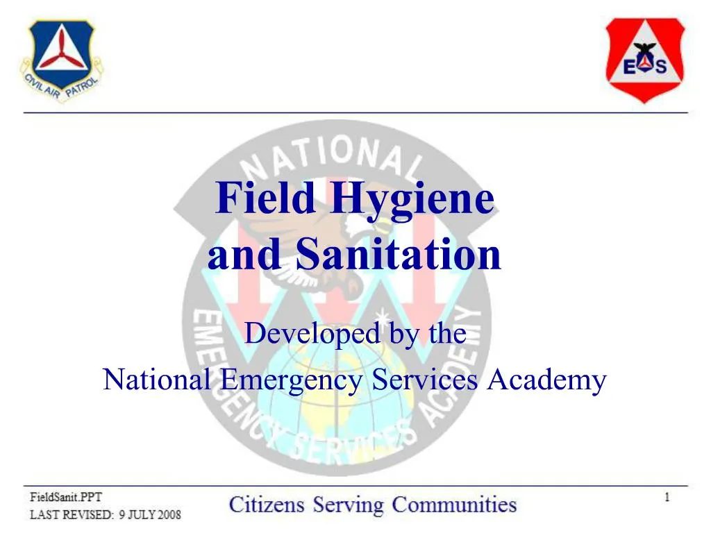 PPT Field Hygiene and Sanitation PowerPoint Presentation, free