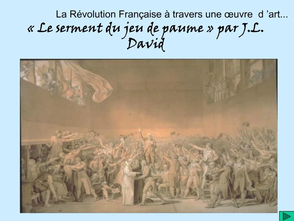 PPT - La R Volution Fran Aise Travers Une Uvre D Art... PowerPoint ...