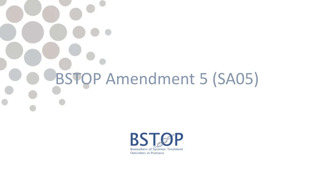 bstop amendment 5 sa05 n.
