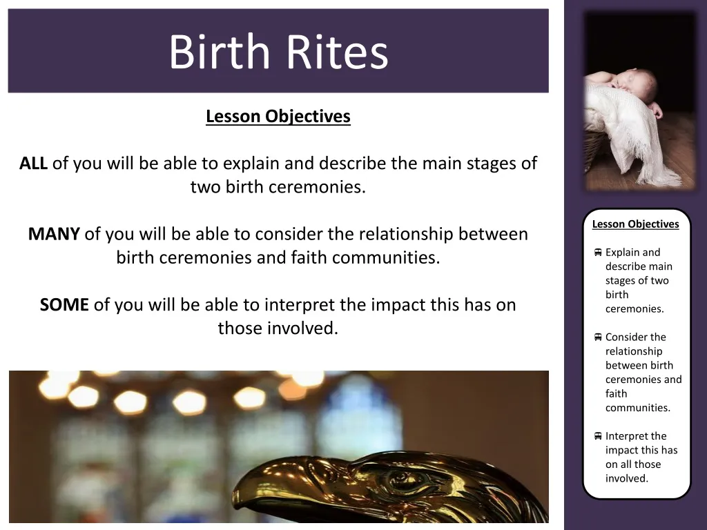 birth rites n.