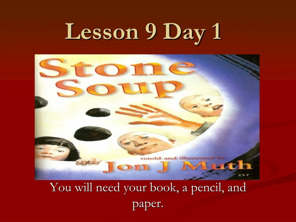 lesson 9 day 1 n.