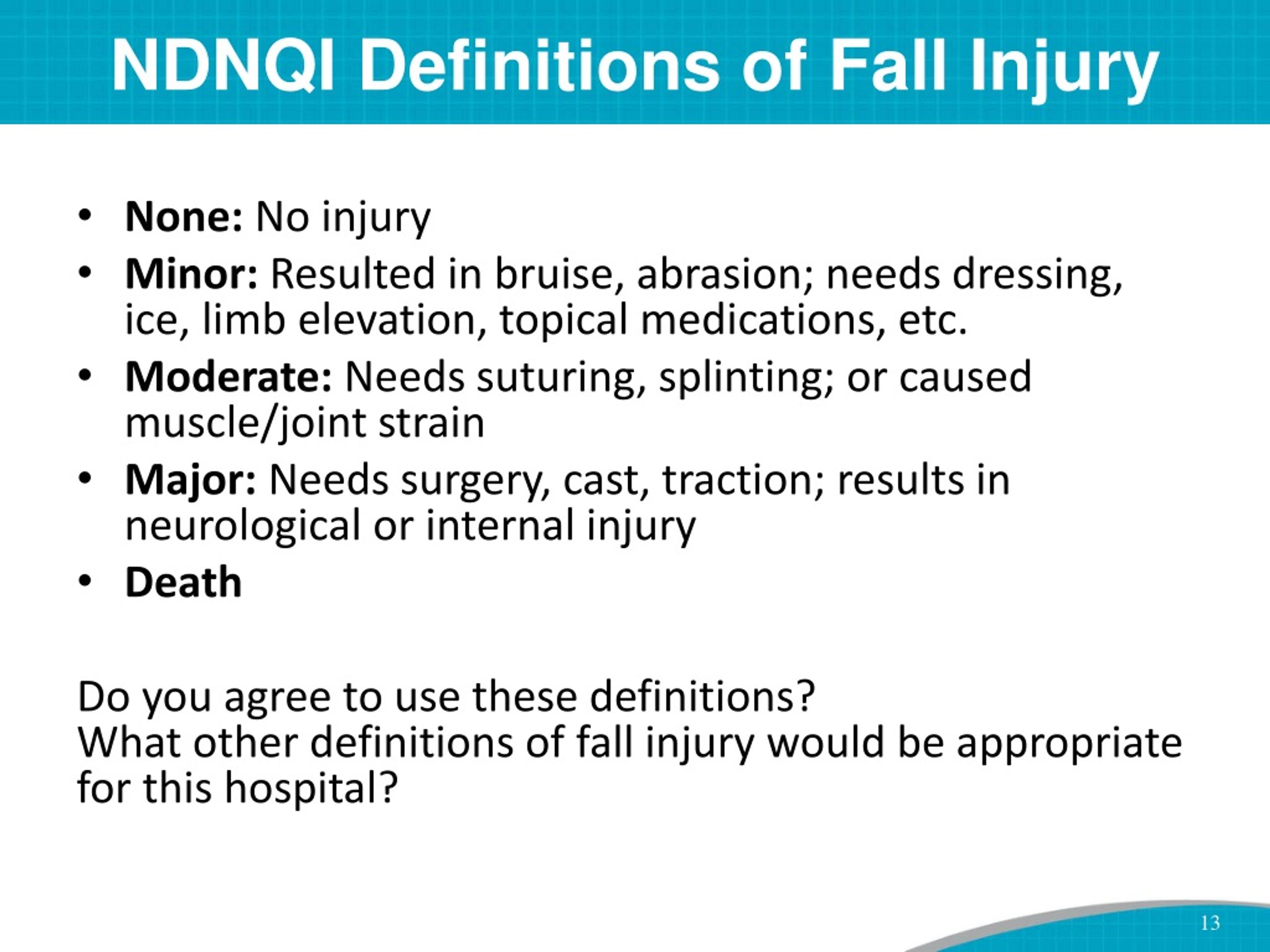 PPT How To Measure Fall Rates and Fall Prevention Practices