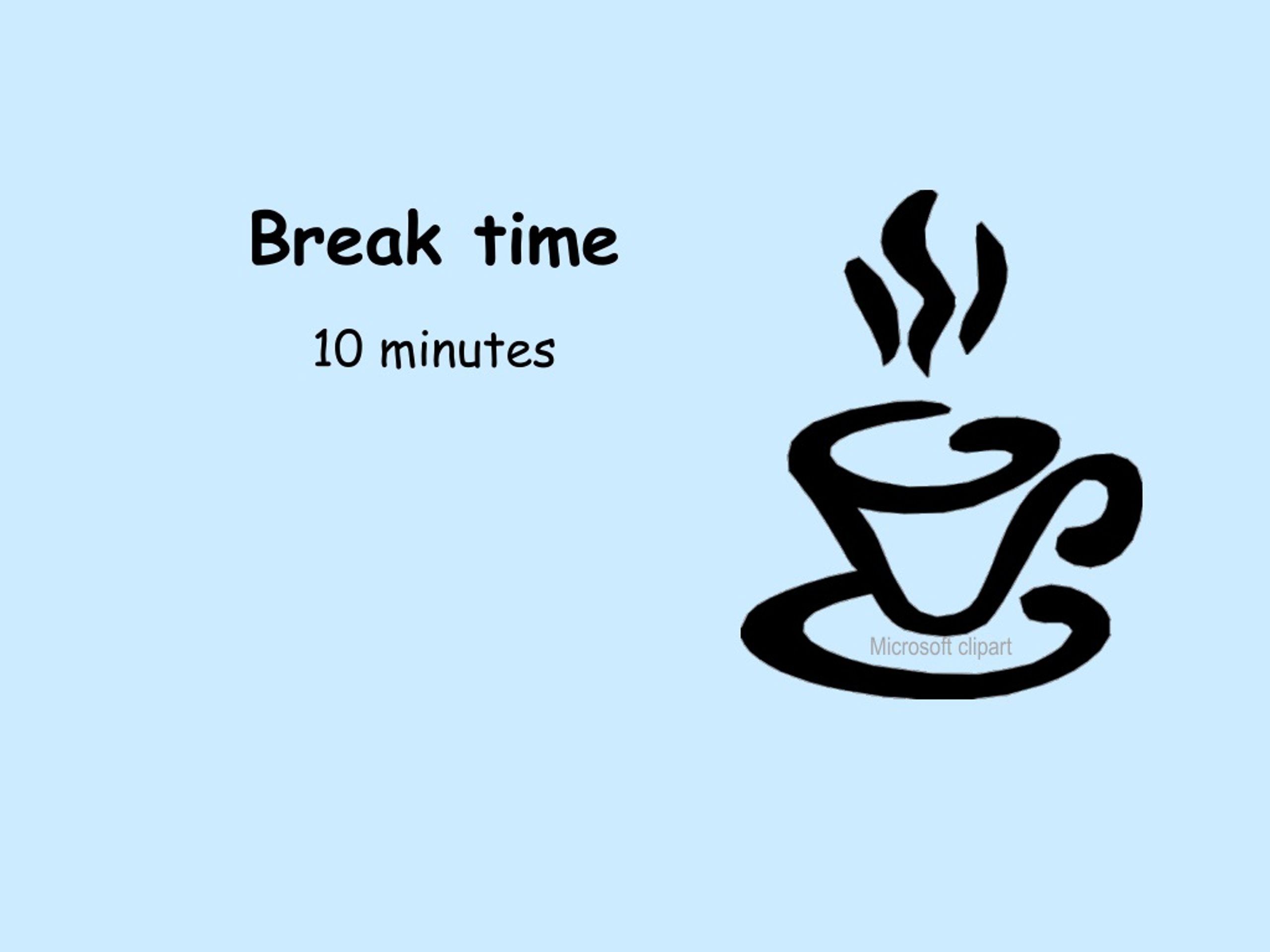 break time reminder