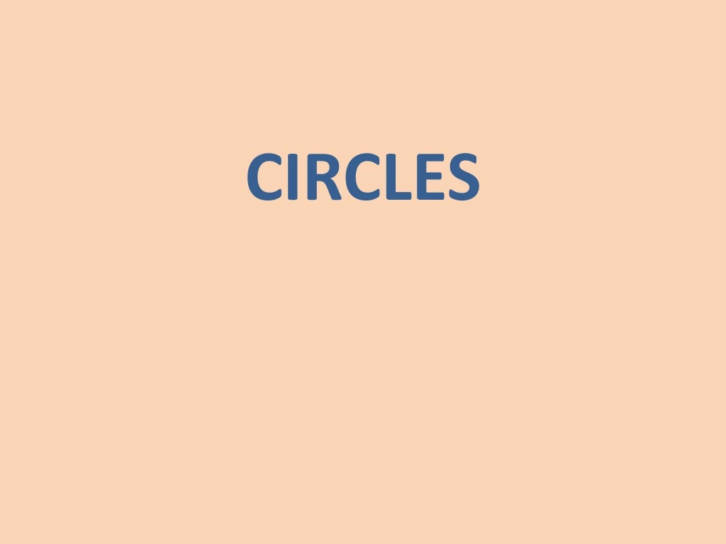 circles n.