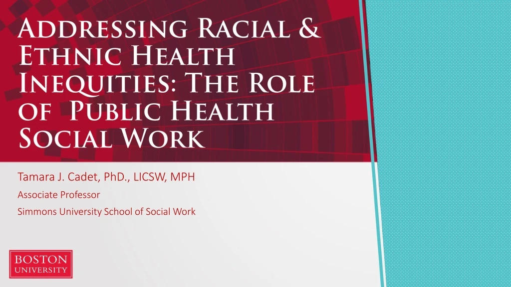 addressing racial ethnic health inequities the role of public health social work n.