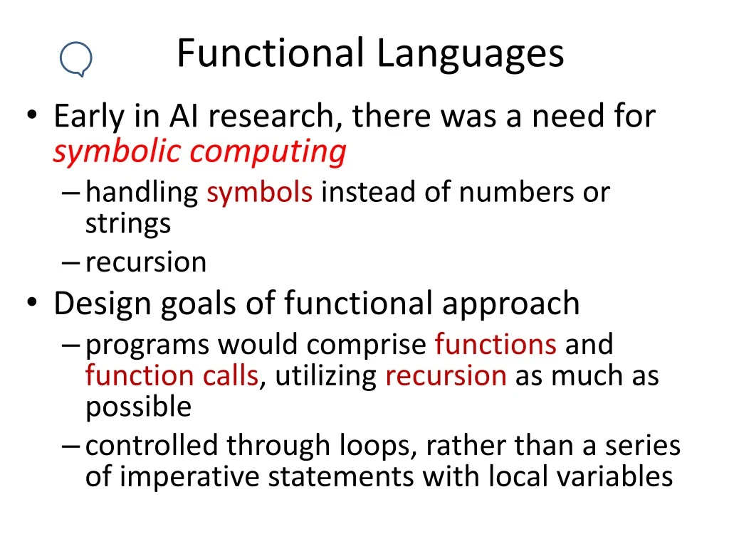 PPT - Functional Languages PowerPoint Presentation, Free Download - ID ...