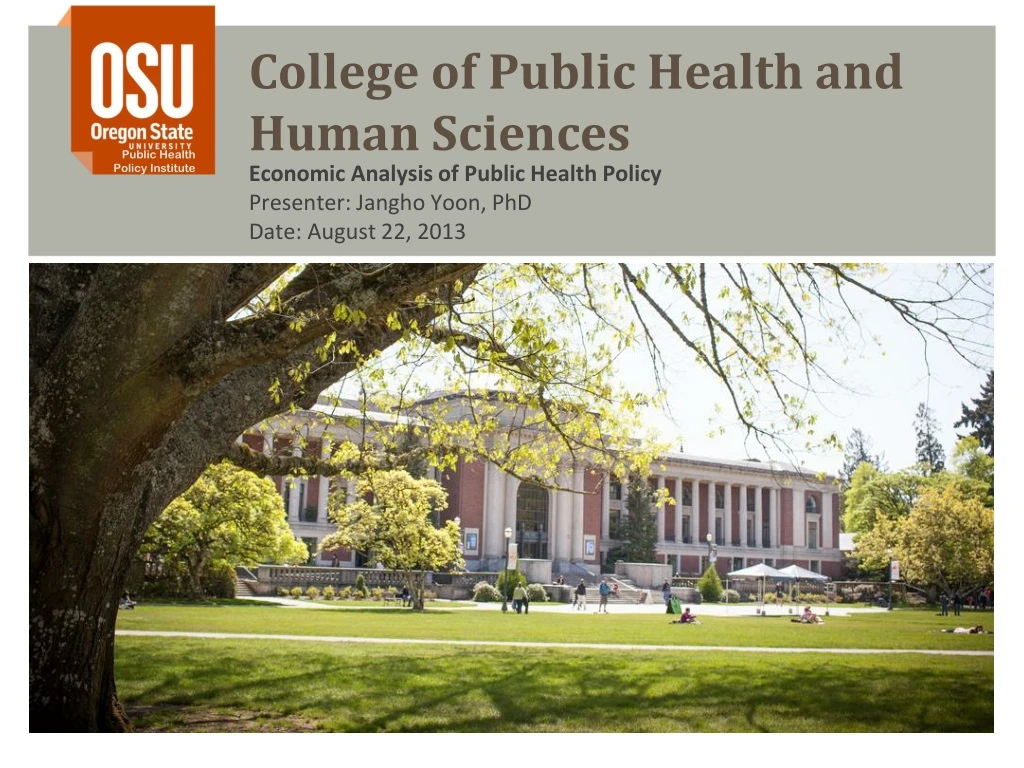 college of public health and human sciences n.