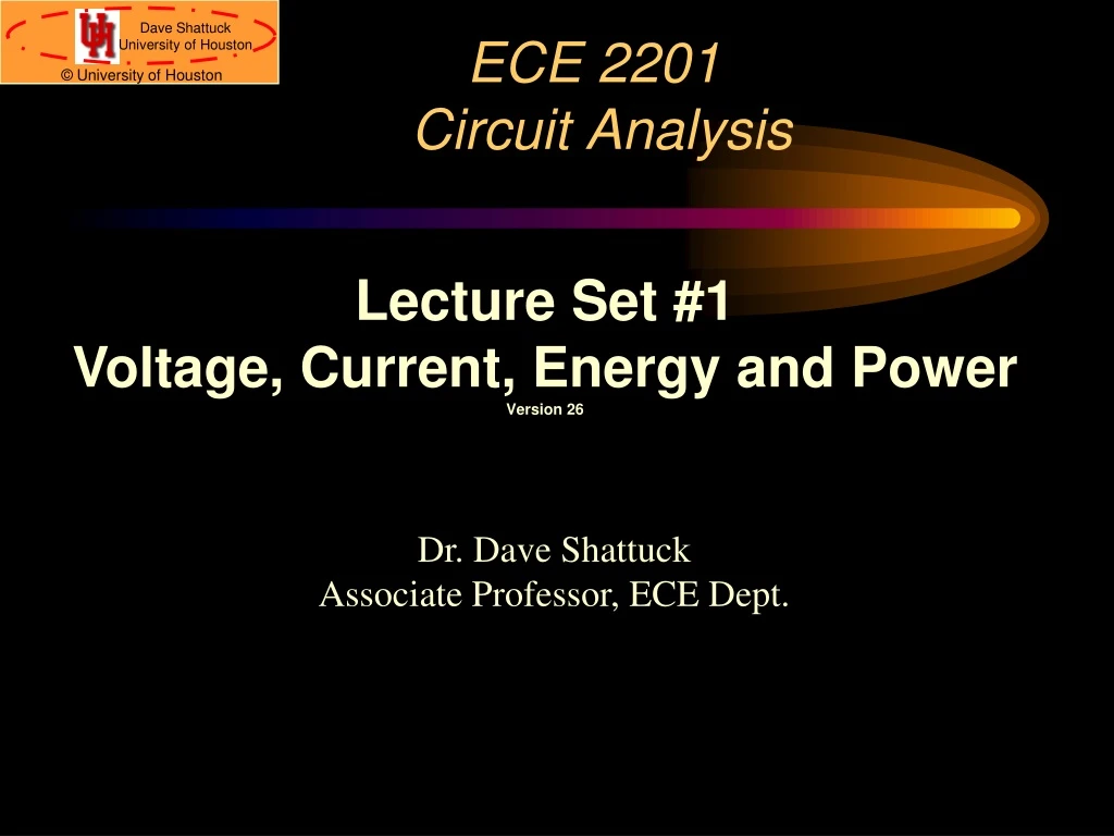 ece 2201 circuit analysis n.