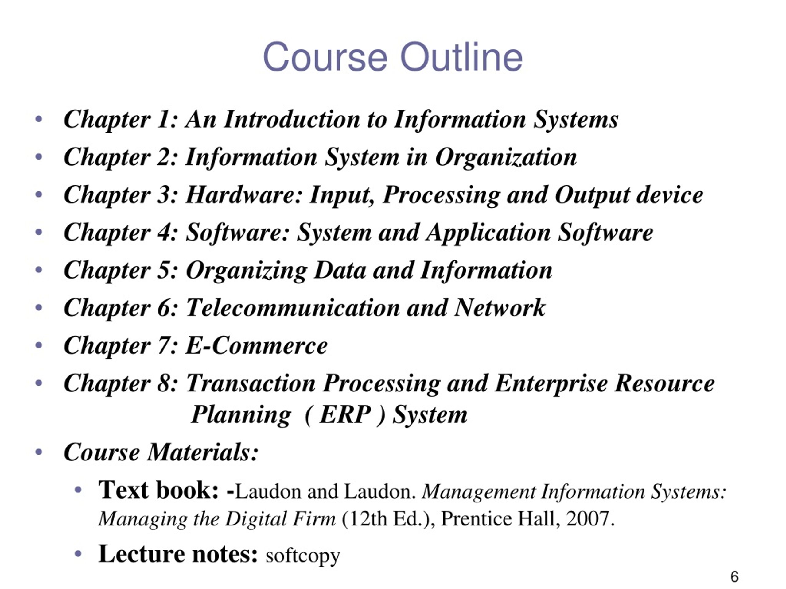 MANAGEMENT INFORMATION SYSTEMS---:::Chapter 2