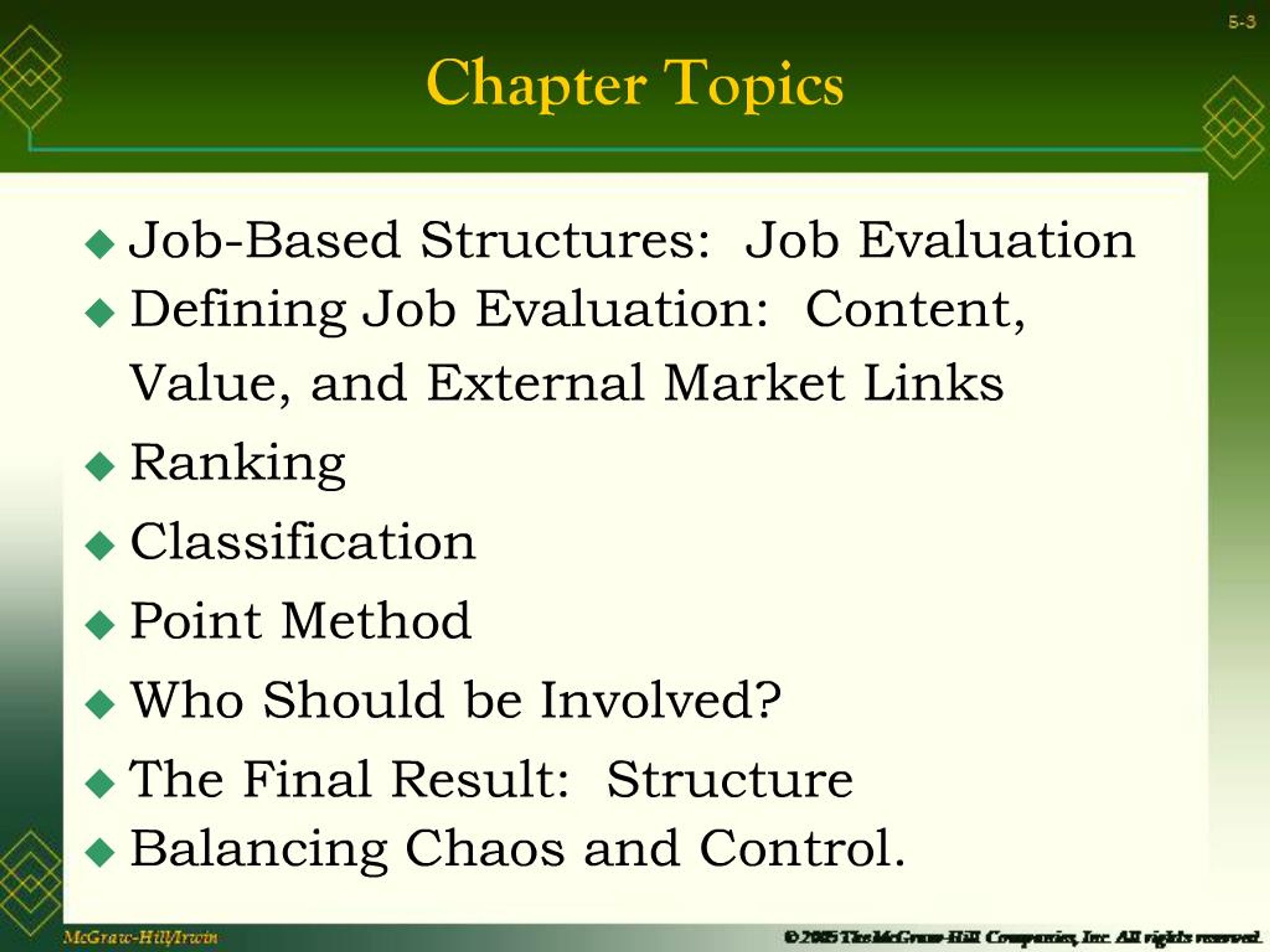 Ppt Evaluating Work Job Evaluation Powerpoint Presentation Free Download Id 2622