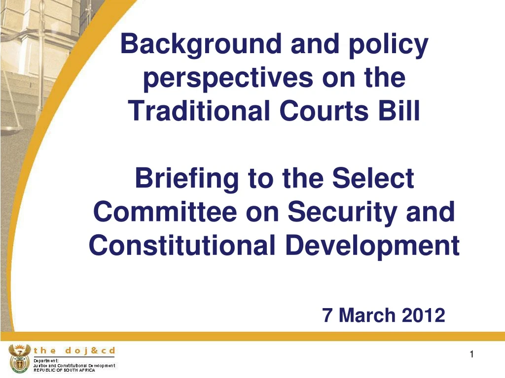 b ackground and policy perspectives n.