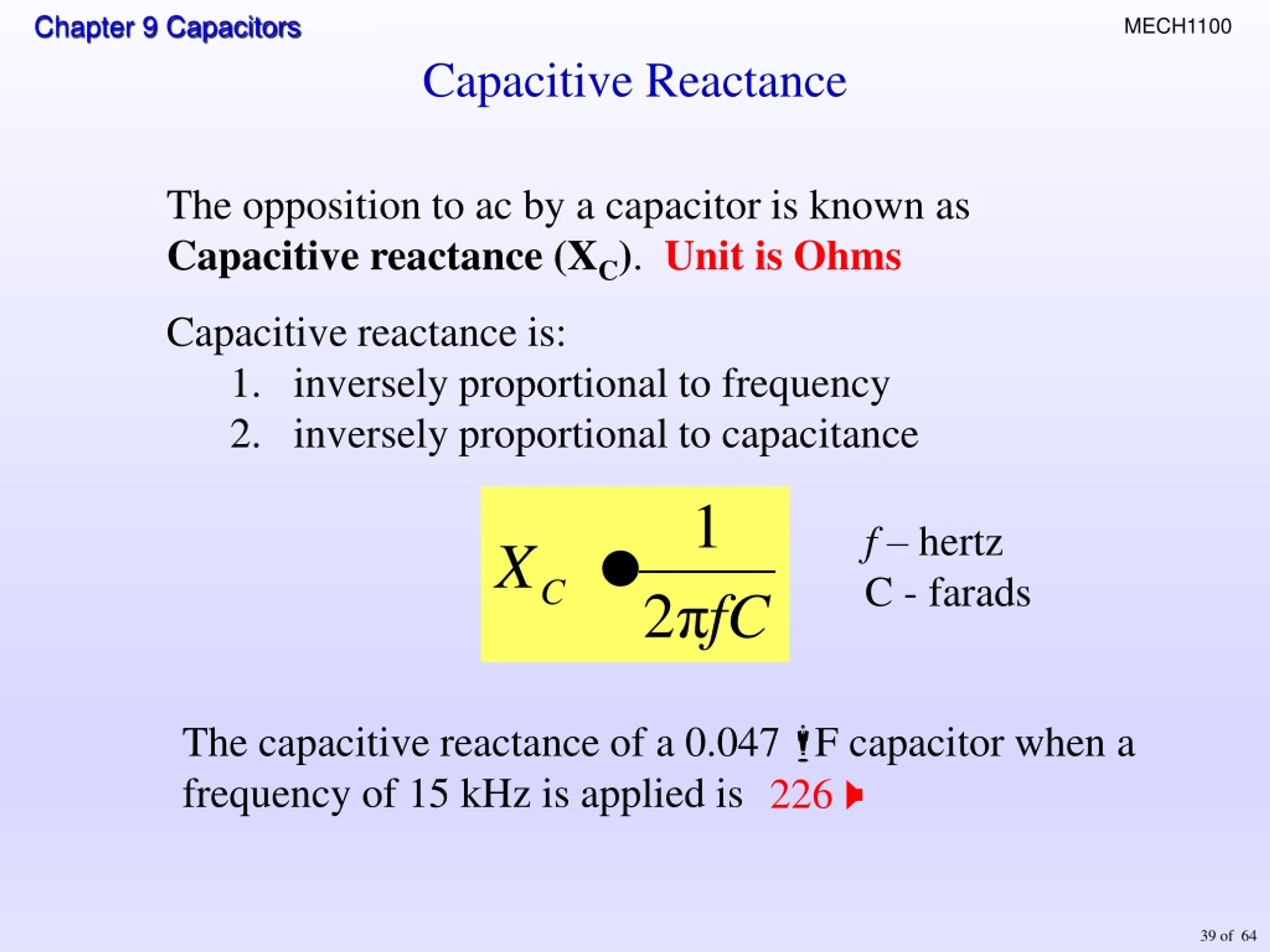 PPT Topics Basic Capacitor Types of Capacitors Parallel Capacitors