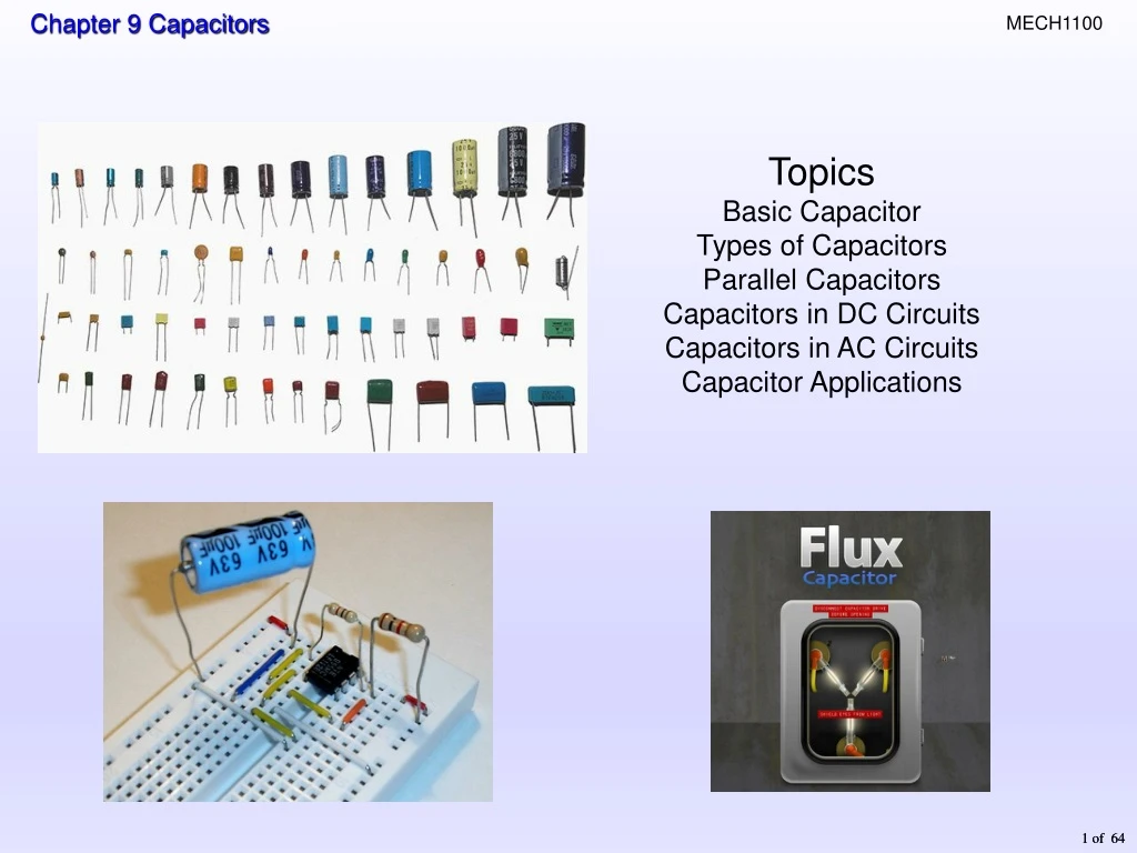 topics basic capacitor types of capacitors n.