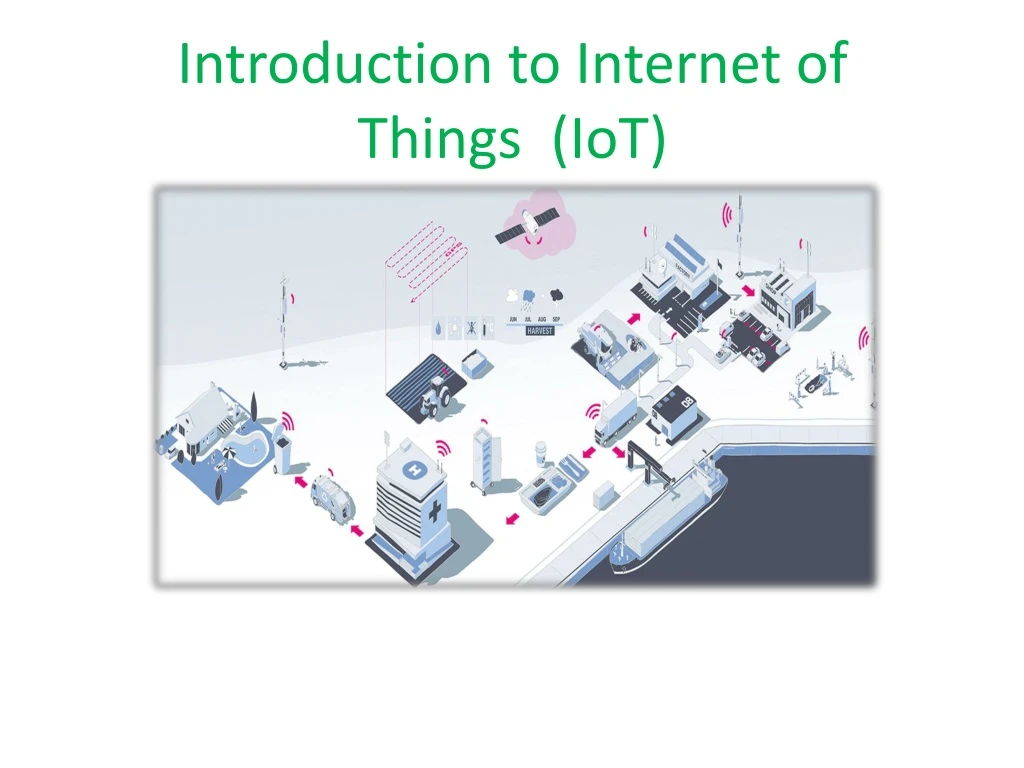 Ppt Introduction To Internet Of Things Iot Powerpoint