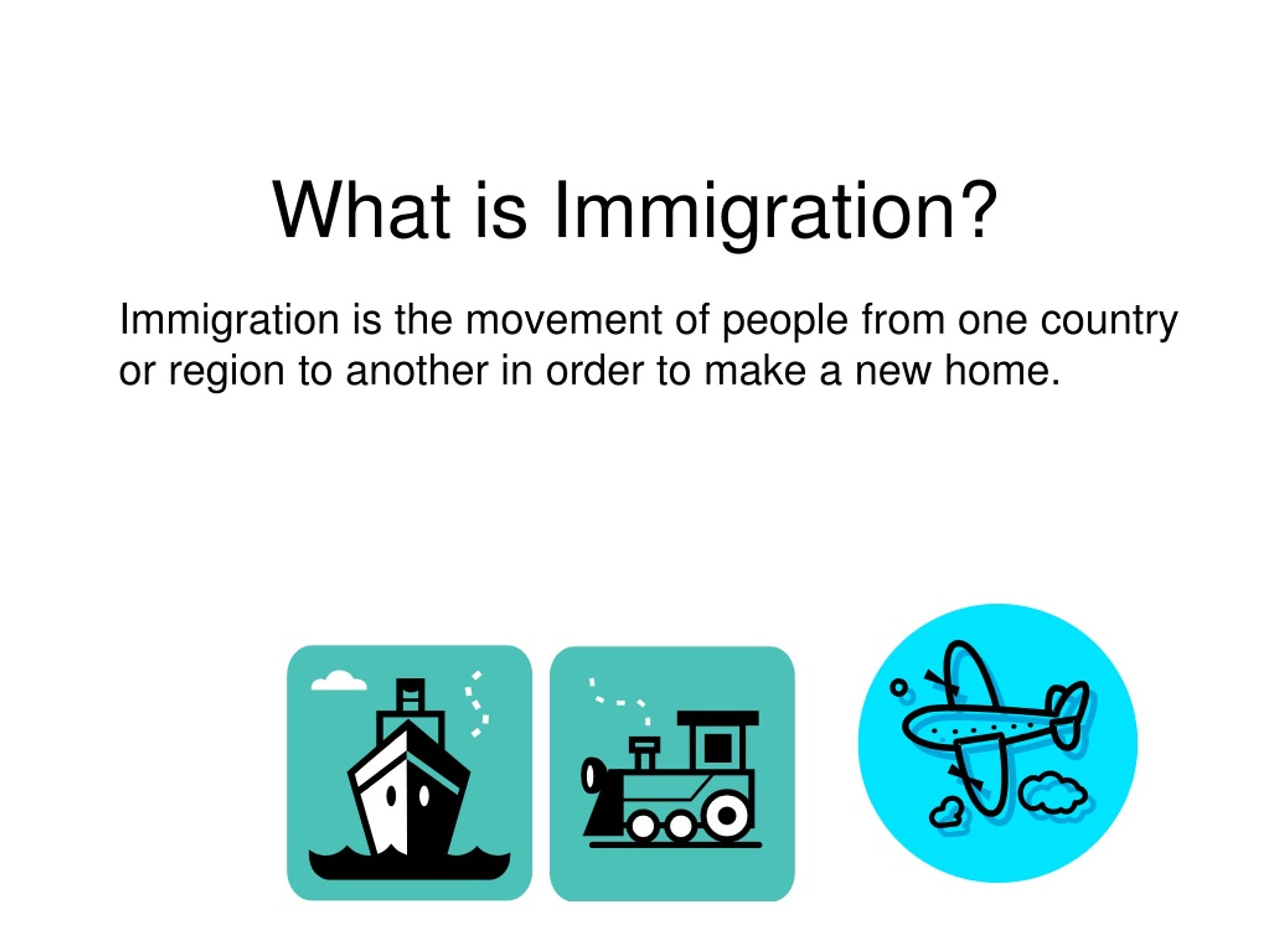 PPT - What is Immigration? PowerPoint Presentation, free download - ID ...