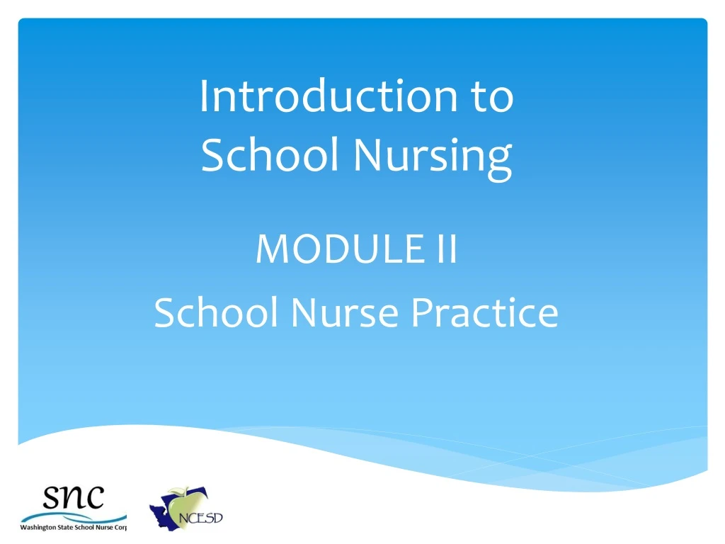 introduction for nursing school